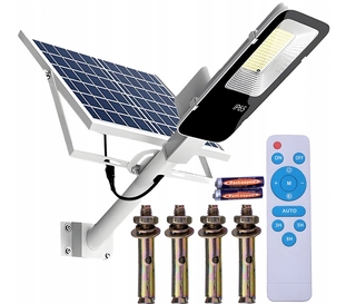 Uličná lampa - Pouličné svietidlo 800 W 100000 lm na solárne napájanie